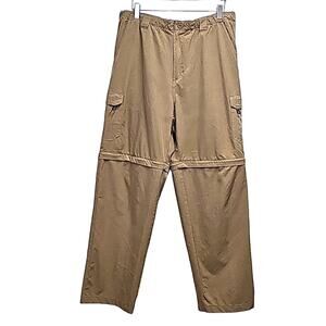 Reel Legends Performance Outfitters Zip Away Pants/Shorts Men's Sz XL (40/42)